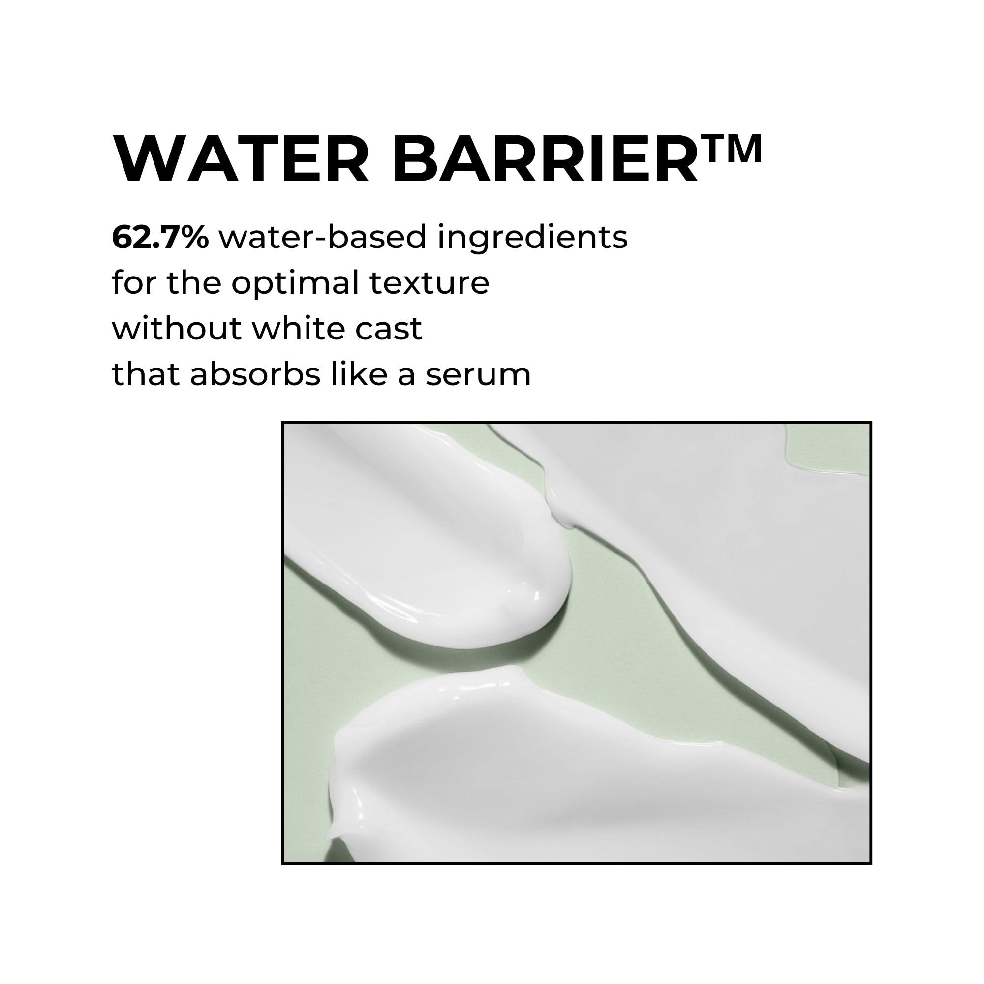 No white cast sunscreen suitable for makeup application