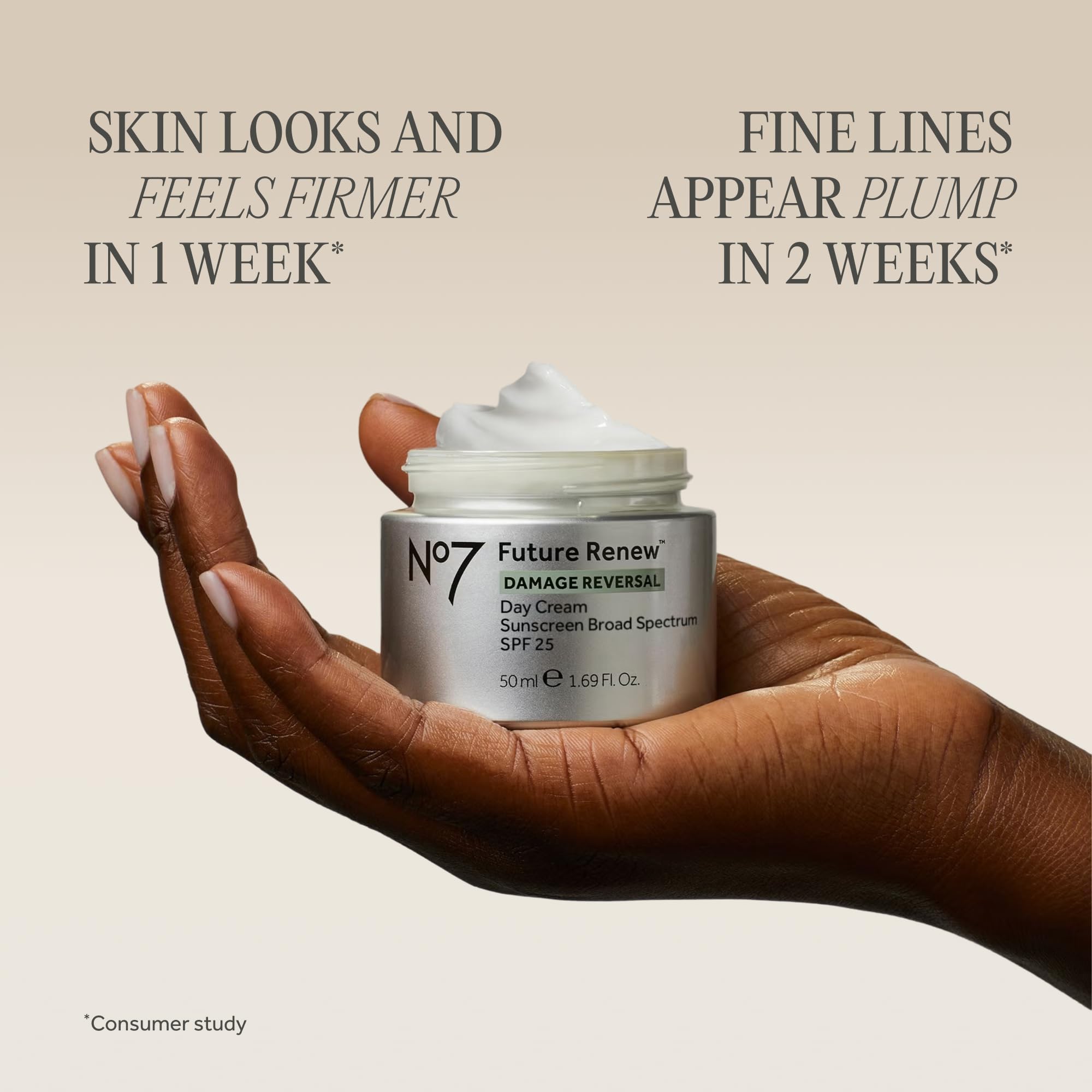 No7 anti aging face moisturizer tube