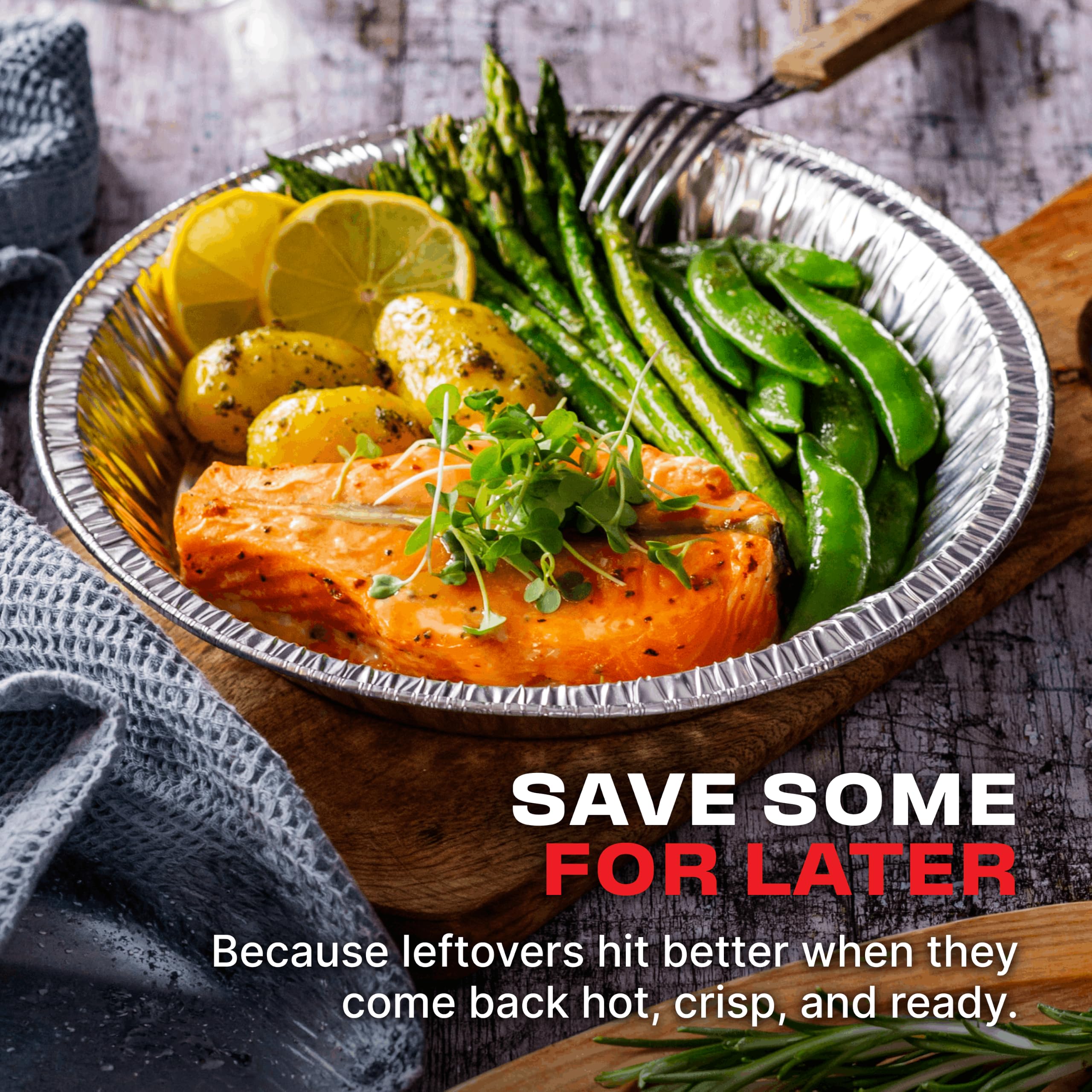 Recycle after use NoCry pie pans 9 inch 50 pack