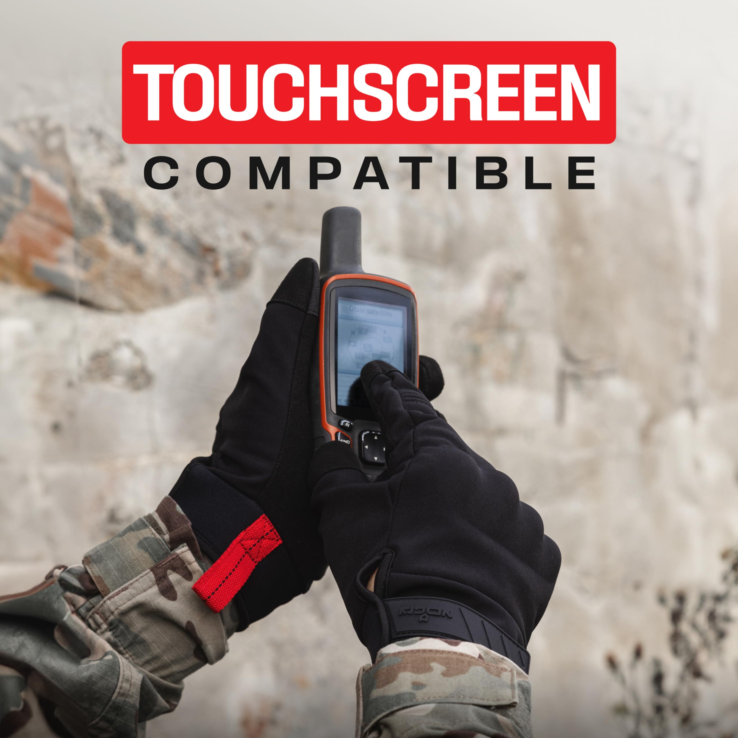 Water resistant fabric and microfiber palm NoCry gloves
