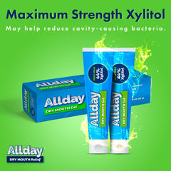 Non-acidic neutral pH mouth moisturizing gel packaging