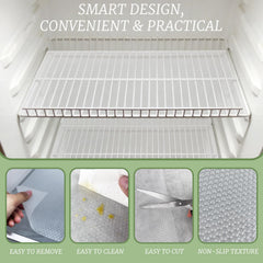 Washable and reusable refrigerator liners 17.7 by 11.4 inches