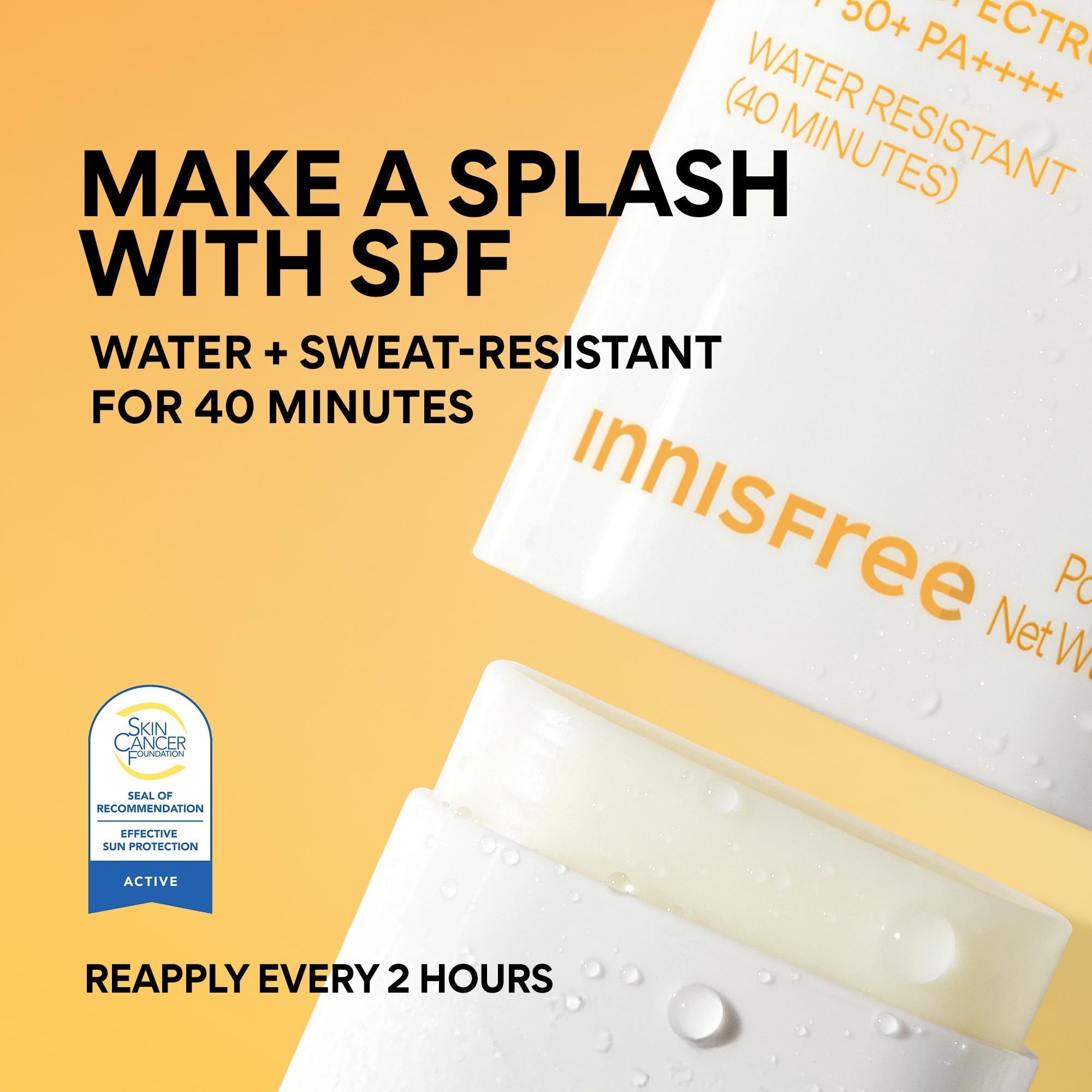 Makeup prep with innisfree sunscreen stick in compact form