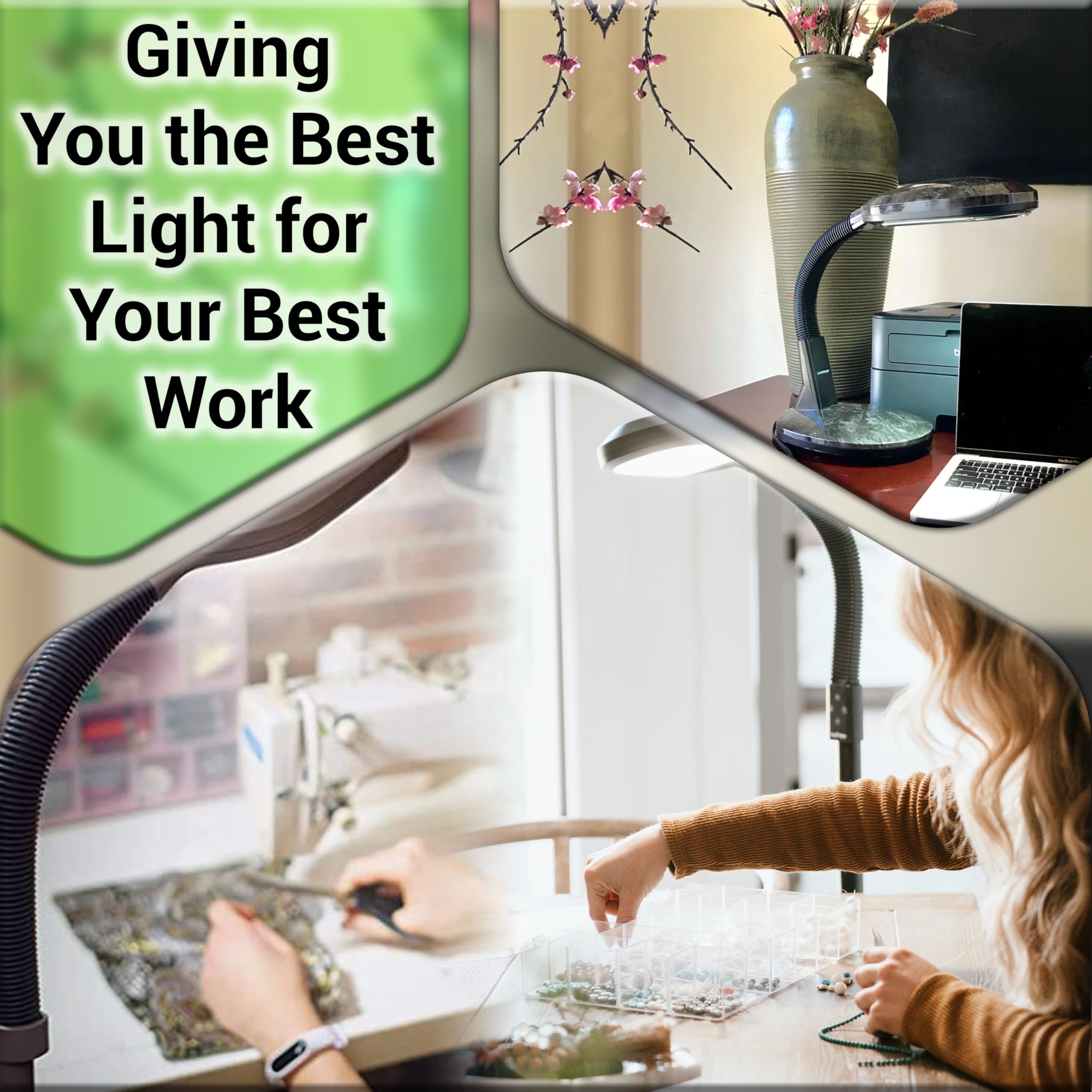 6500K daylight CFL bulb for reading
