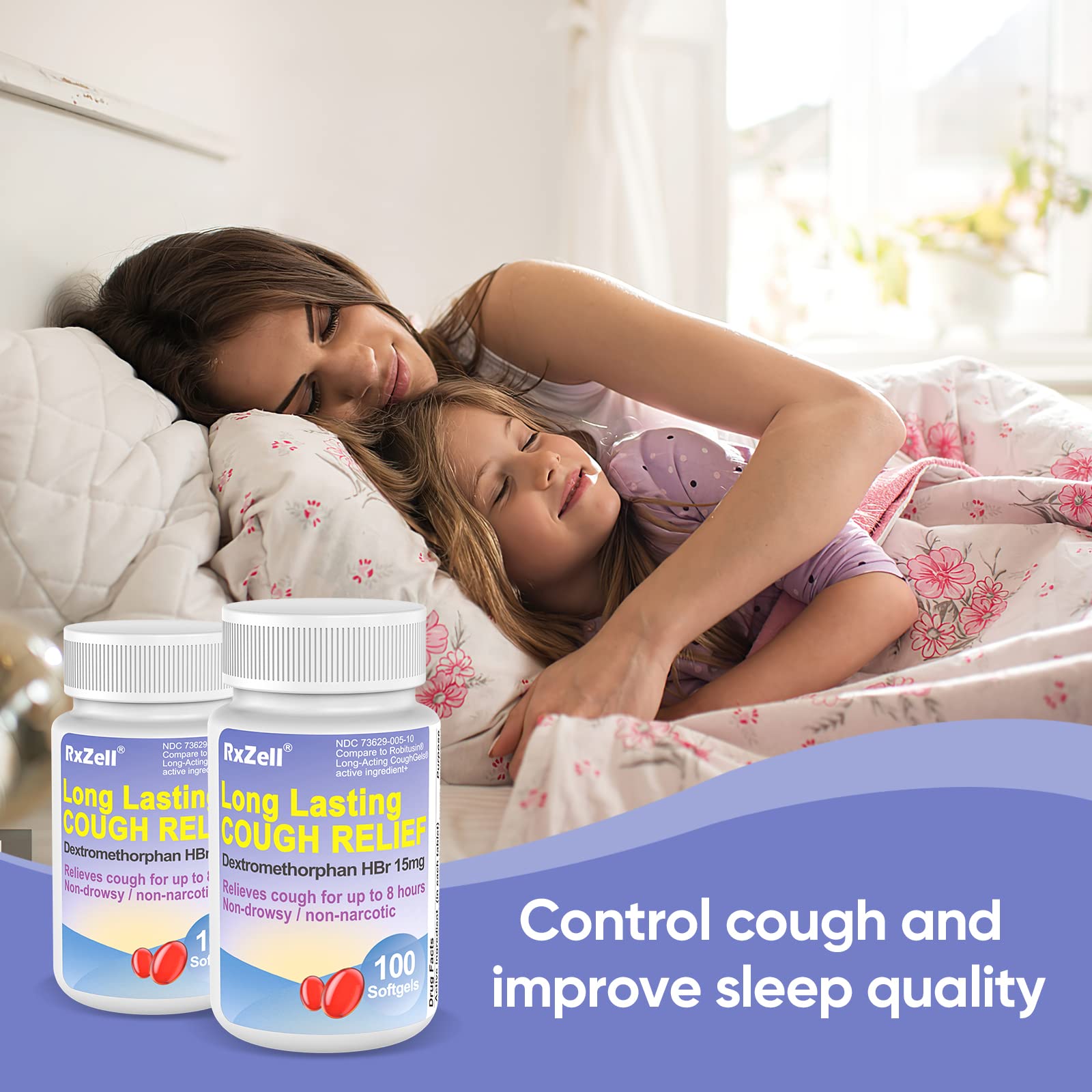 Adults and ages 12 and up RXZELL cough relief