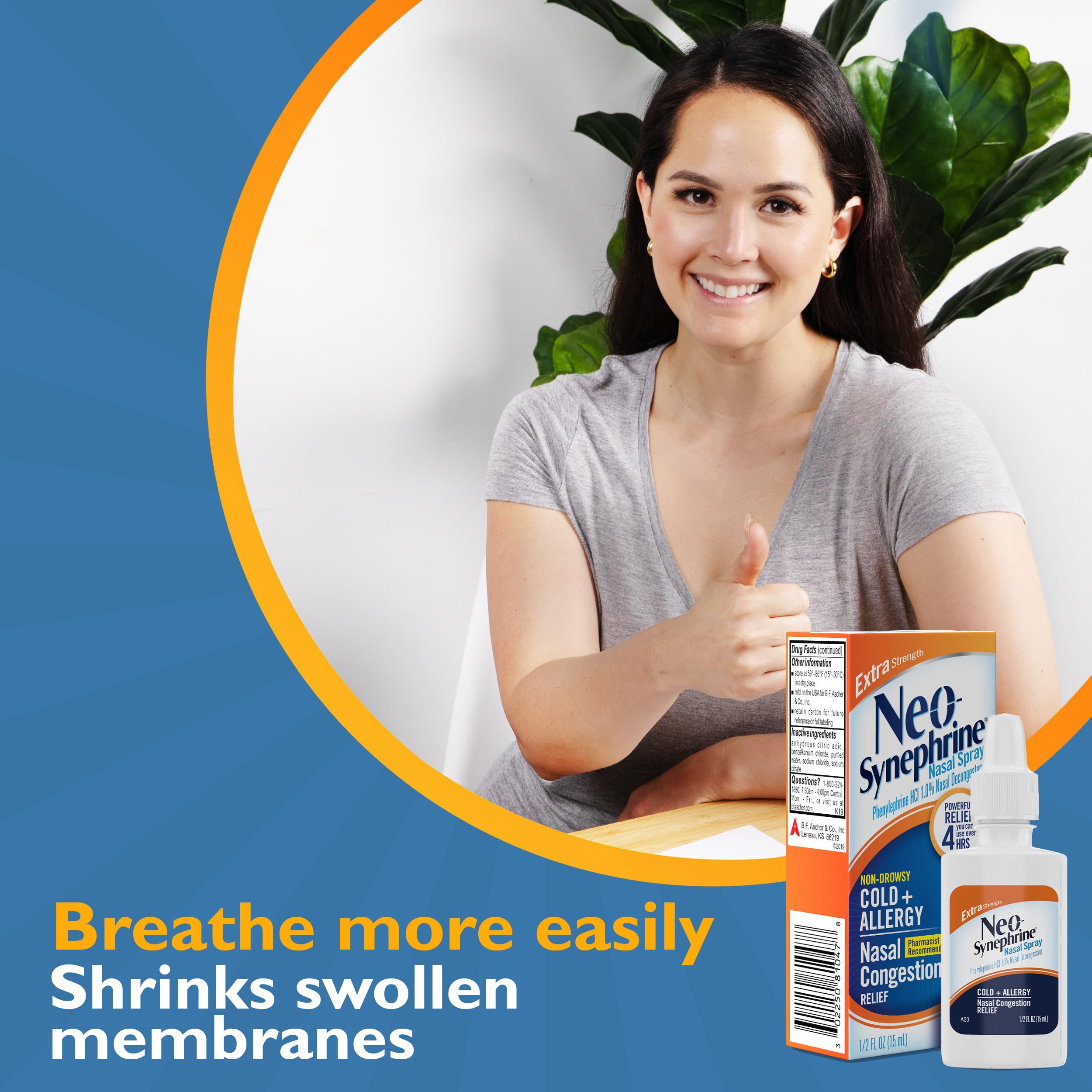 Non-drowsy formula suitable for adults and 12+ years