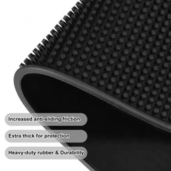 Flexible bar mats for seamless countertop fit
