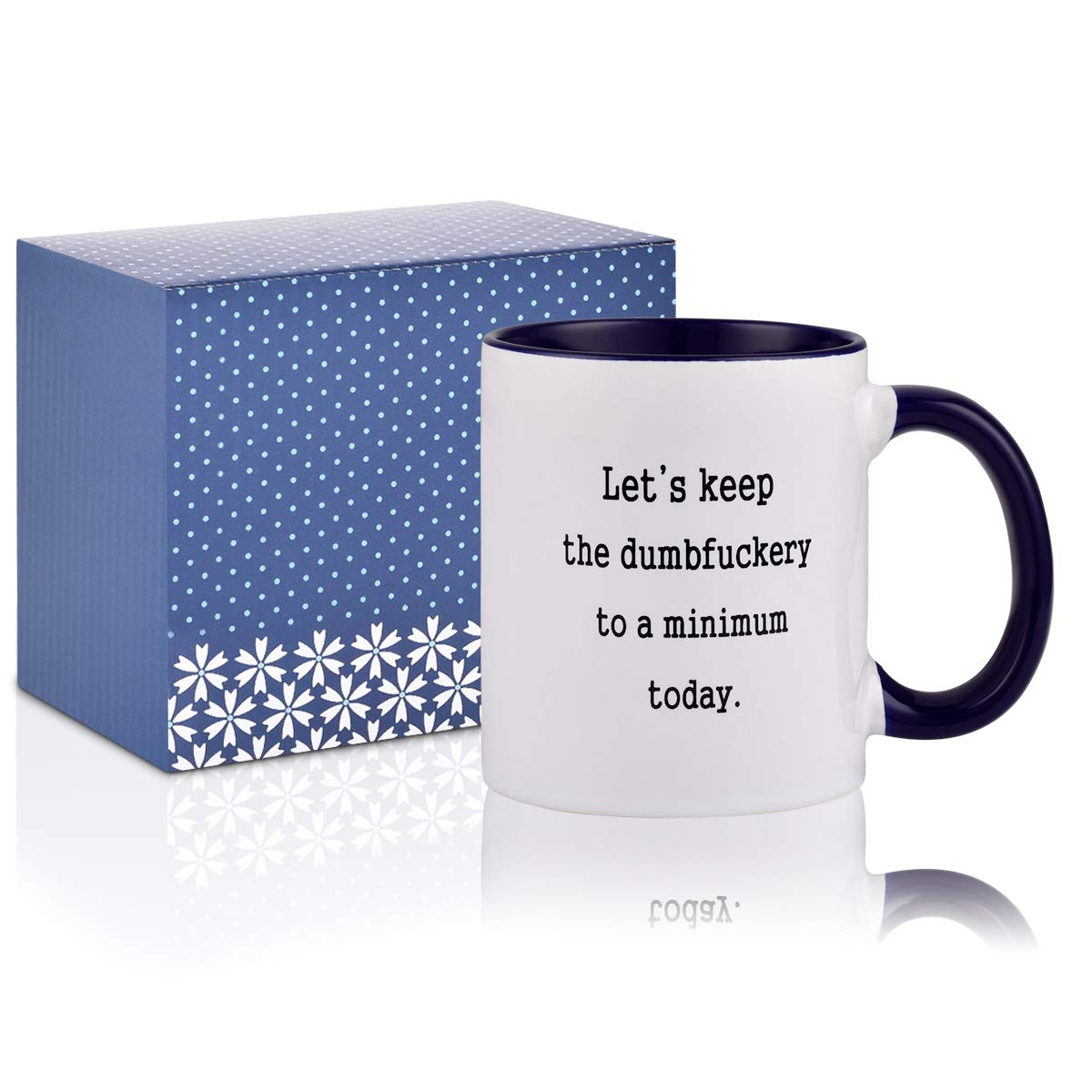 office mug gift bleum cade 11oz with cheerful quote