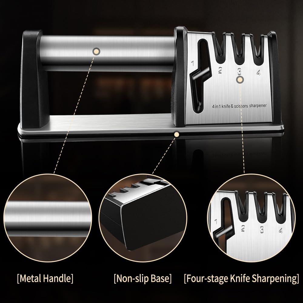Exact-grinding slot for polishing blades