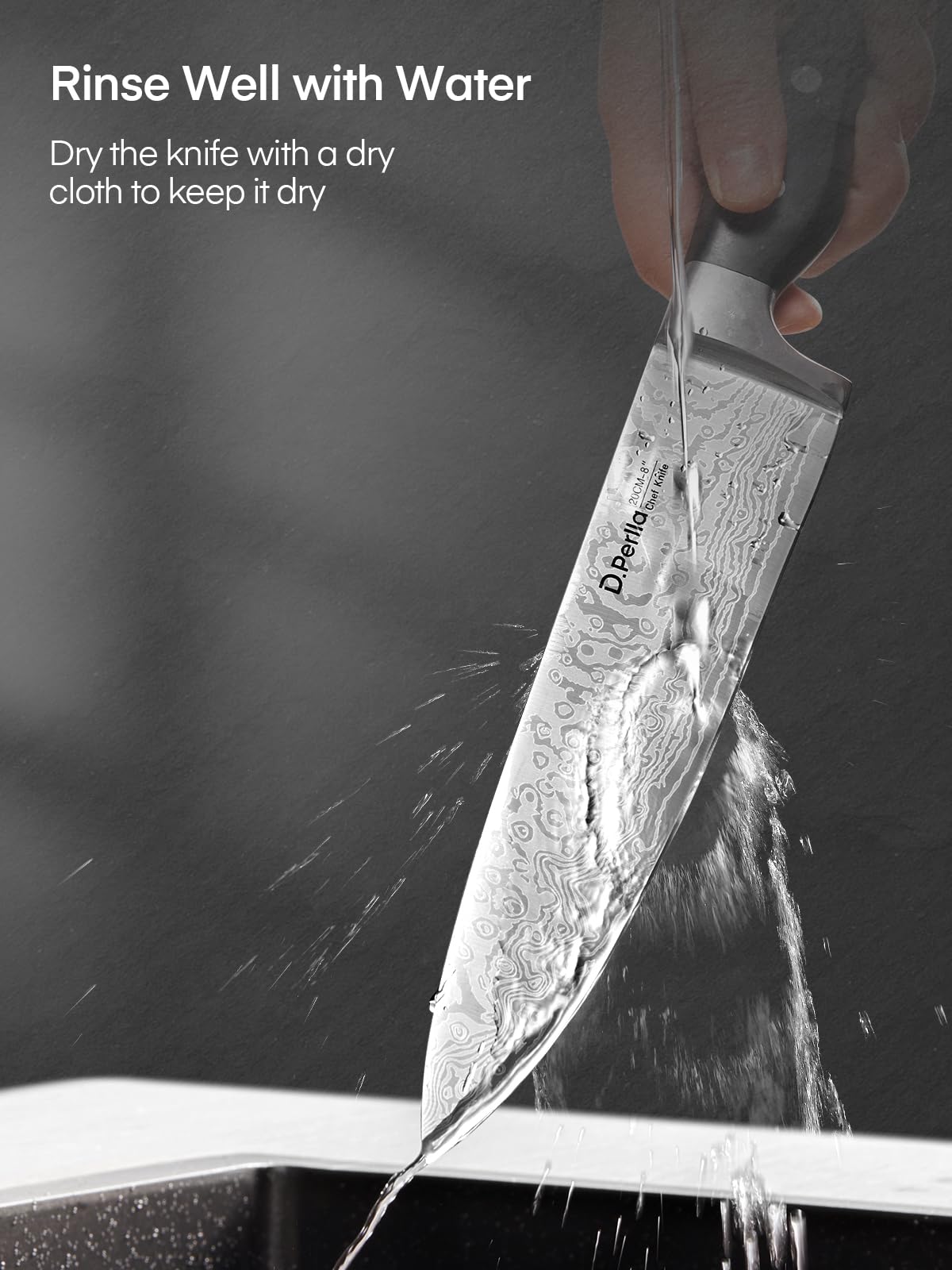 Includes 8 inch slicing knife 8 inch bread knife paring knives and kitchen shears