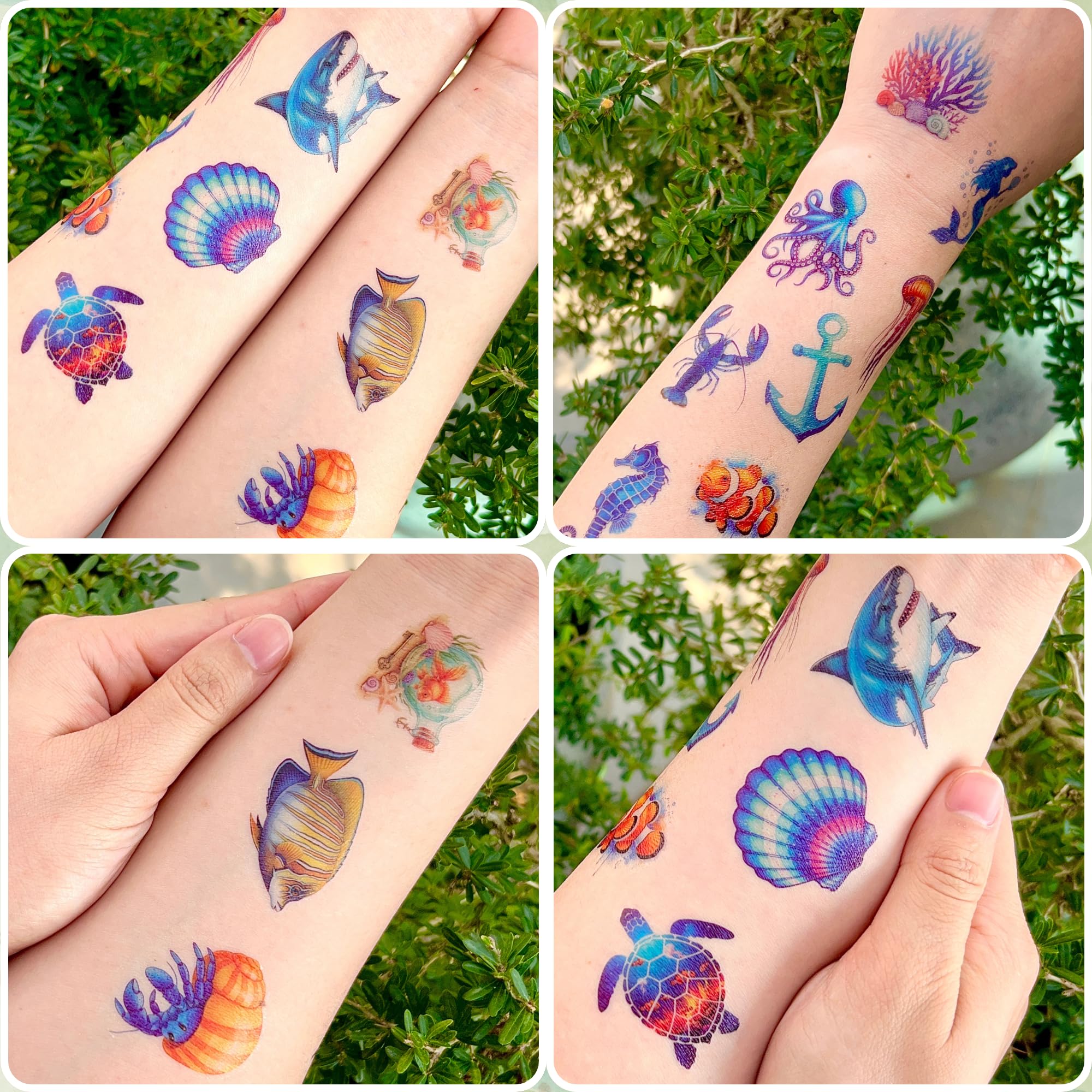 non-toxic skin safe ocean tattoos