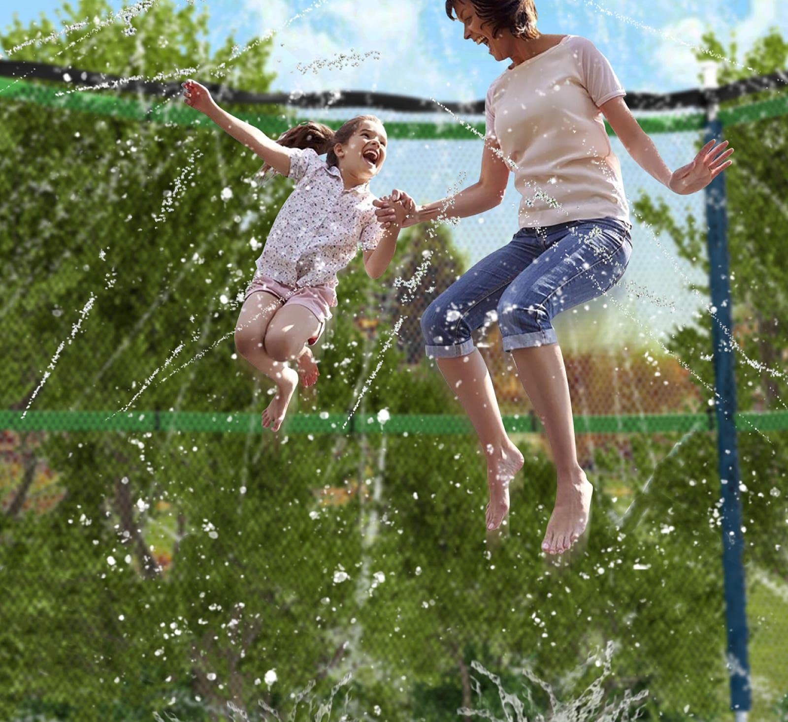 Non-toxic material Jasonwell trampoline sprinkler
