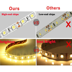 rgb led strip 5m cuttable and linkable image