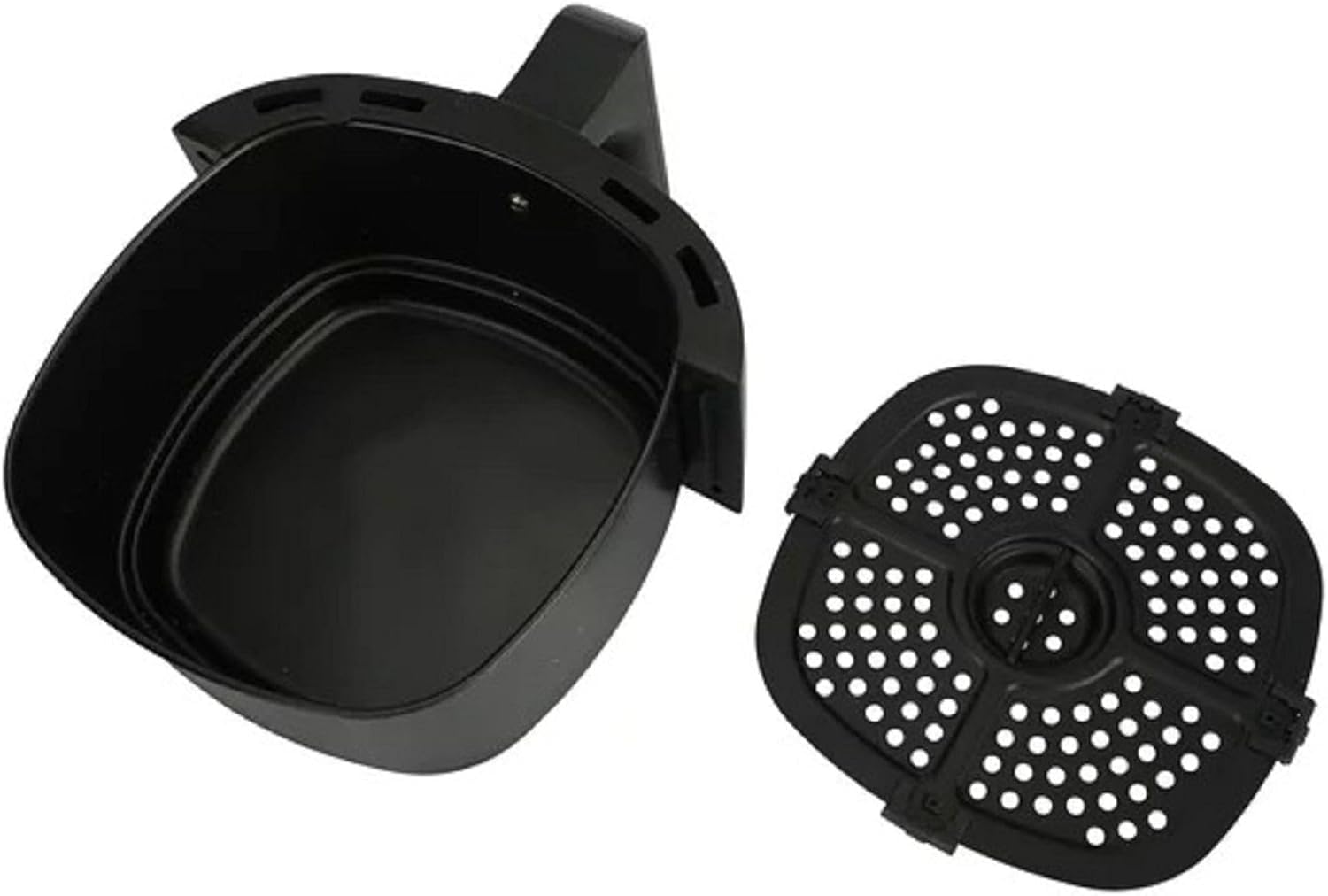 nonstick basket close up air fryer