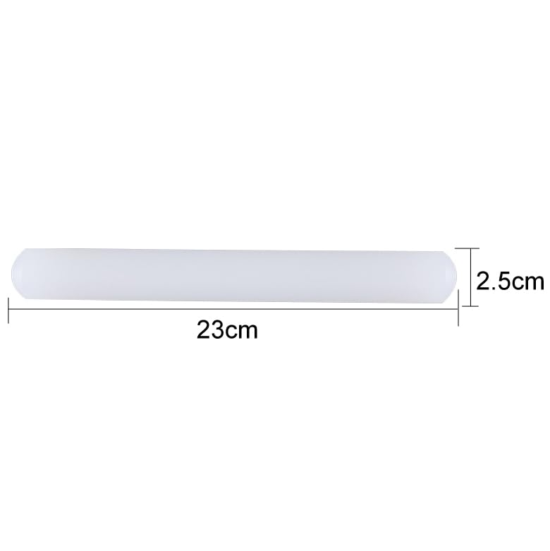 Solid Plastic Rolling Pin for Dough and Clay