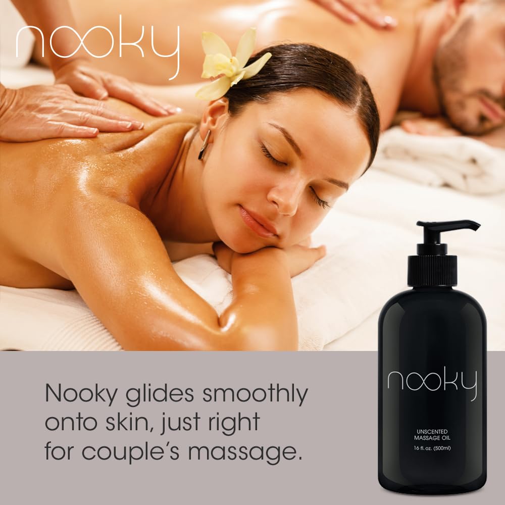 Fractionated Coconut Oil base in Nooky massage oil