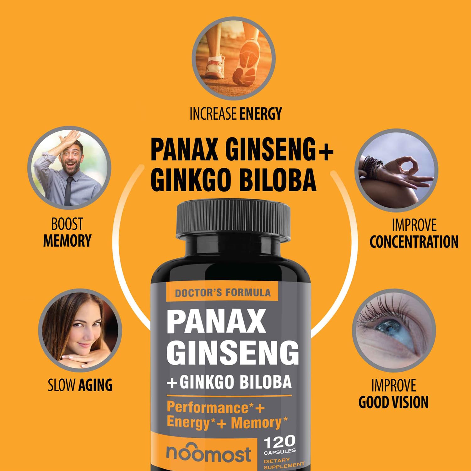NooMost 120 vegan capsules packaging
