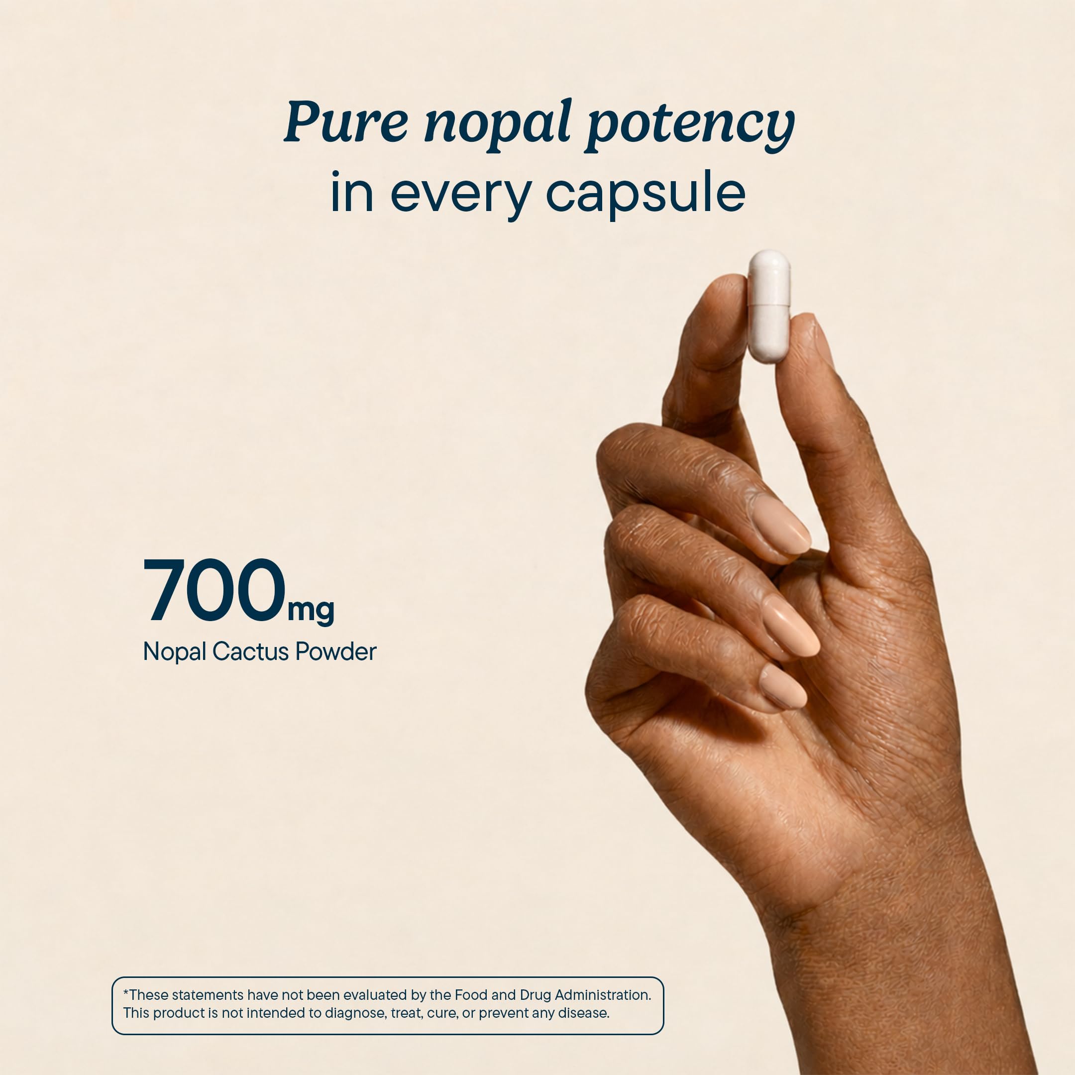 Nopal dietary supplement bottle 90 Servings