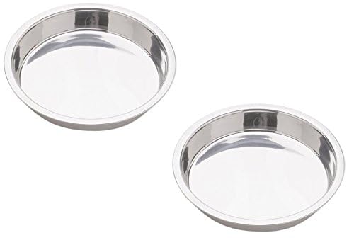 Norpro 9-Inch round stainless steel cake pan