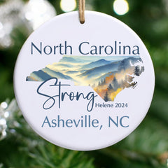 Customizable ornament with survivor or first responder name