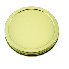 North Mountain Supply 110-400 gold metal screw lid for wide mouth jars