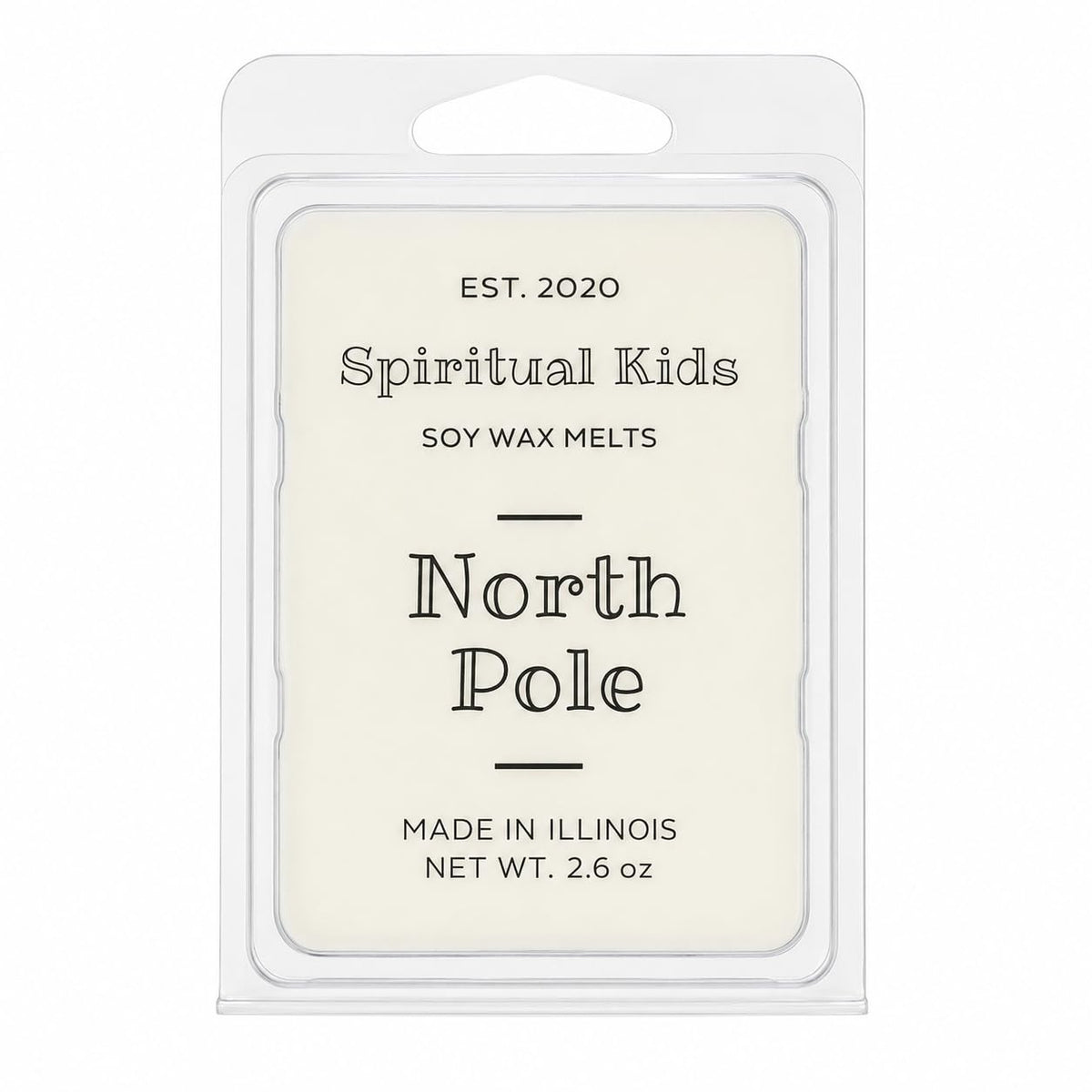 North Pole Peppermint Vanilla wax melts 6 cubes