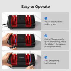 Northmas 4 in 1 Scissor Sharpener slot on right face