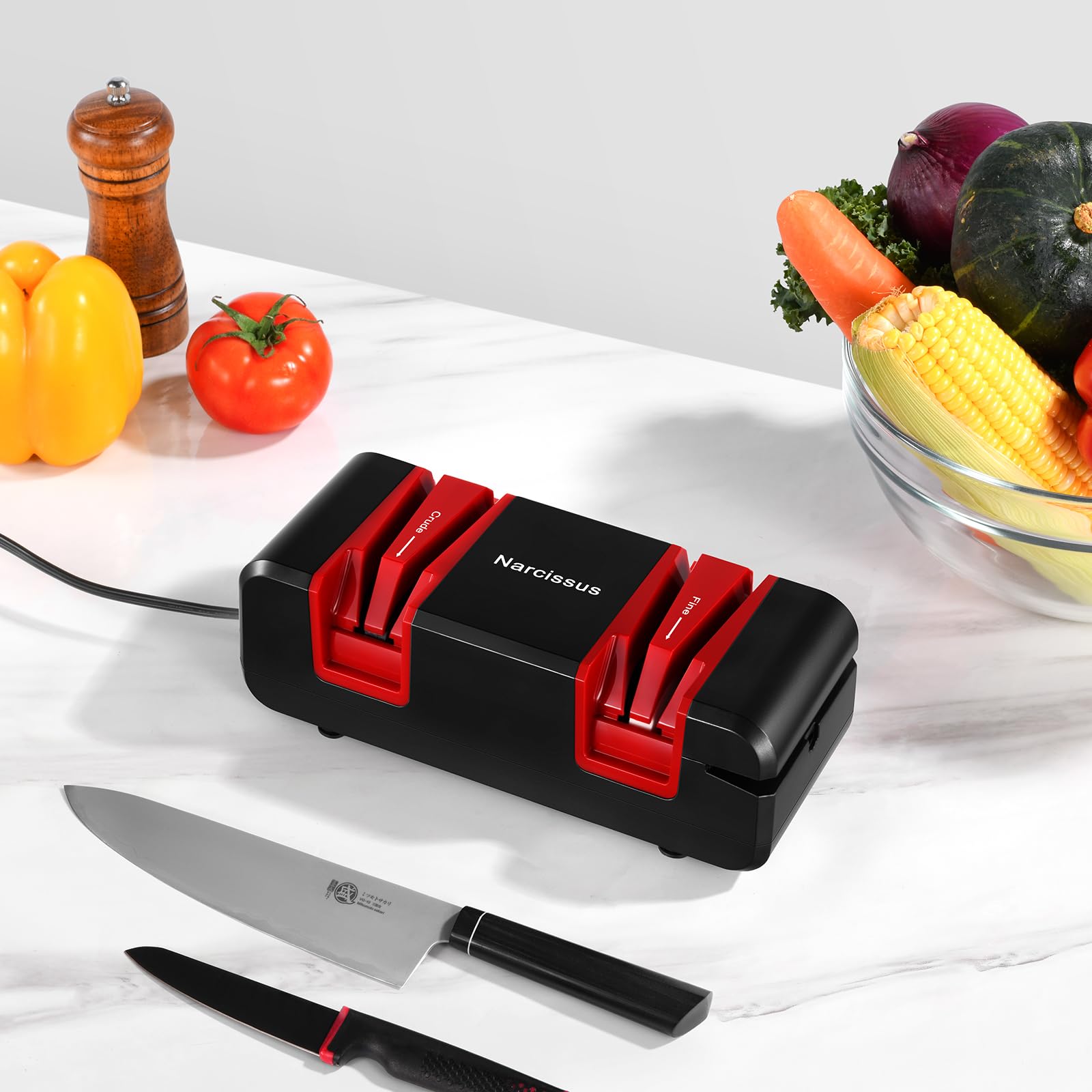 Northmas QN-M801 Knife Sharpener with ergonomic handle
