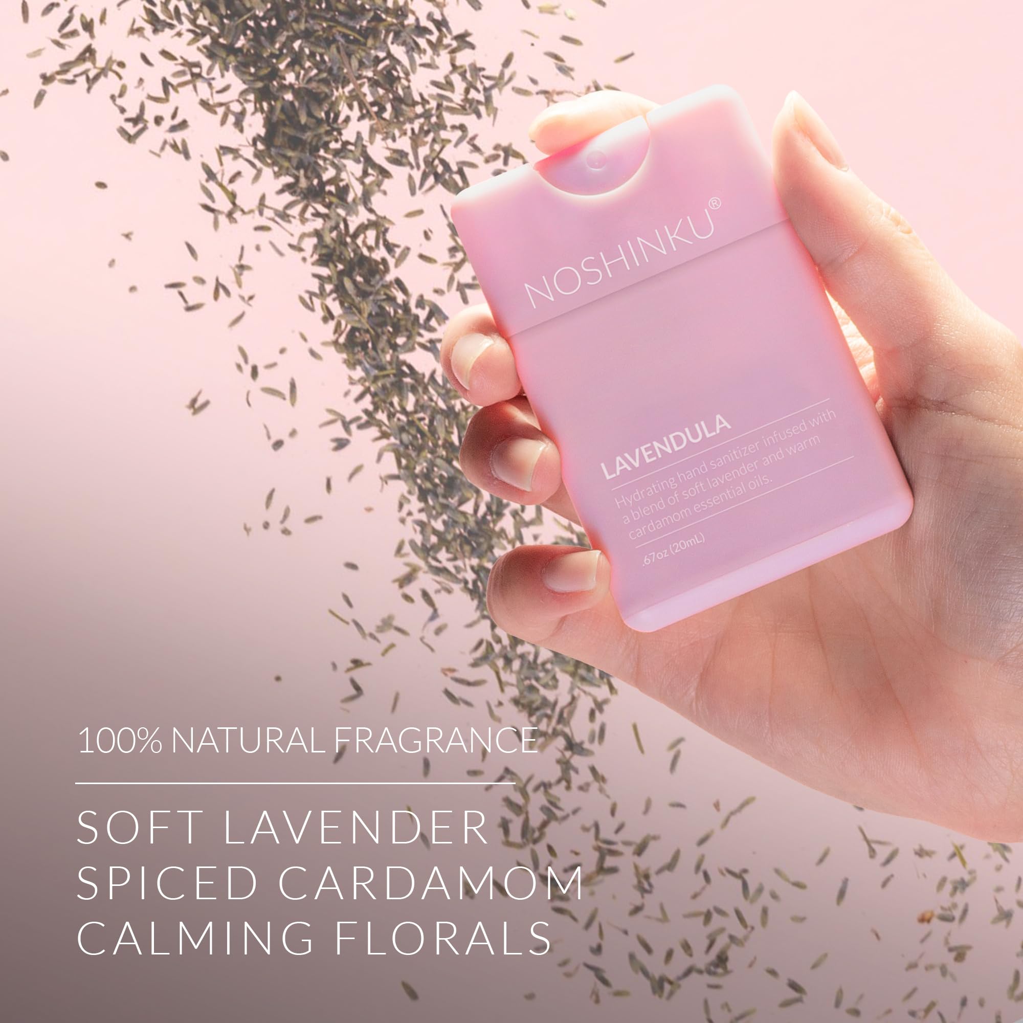 Noshinku Lavendula hand sanitizer sugarcane alcohol