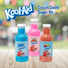 Blue Raspberry flossing sugar bottle from Nostalgia kit
