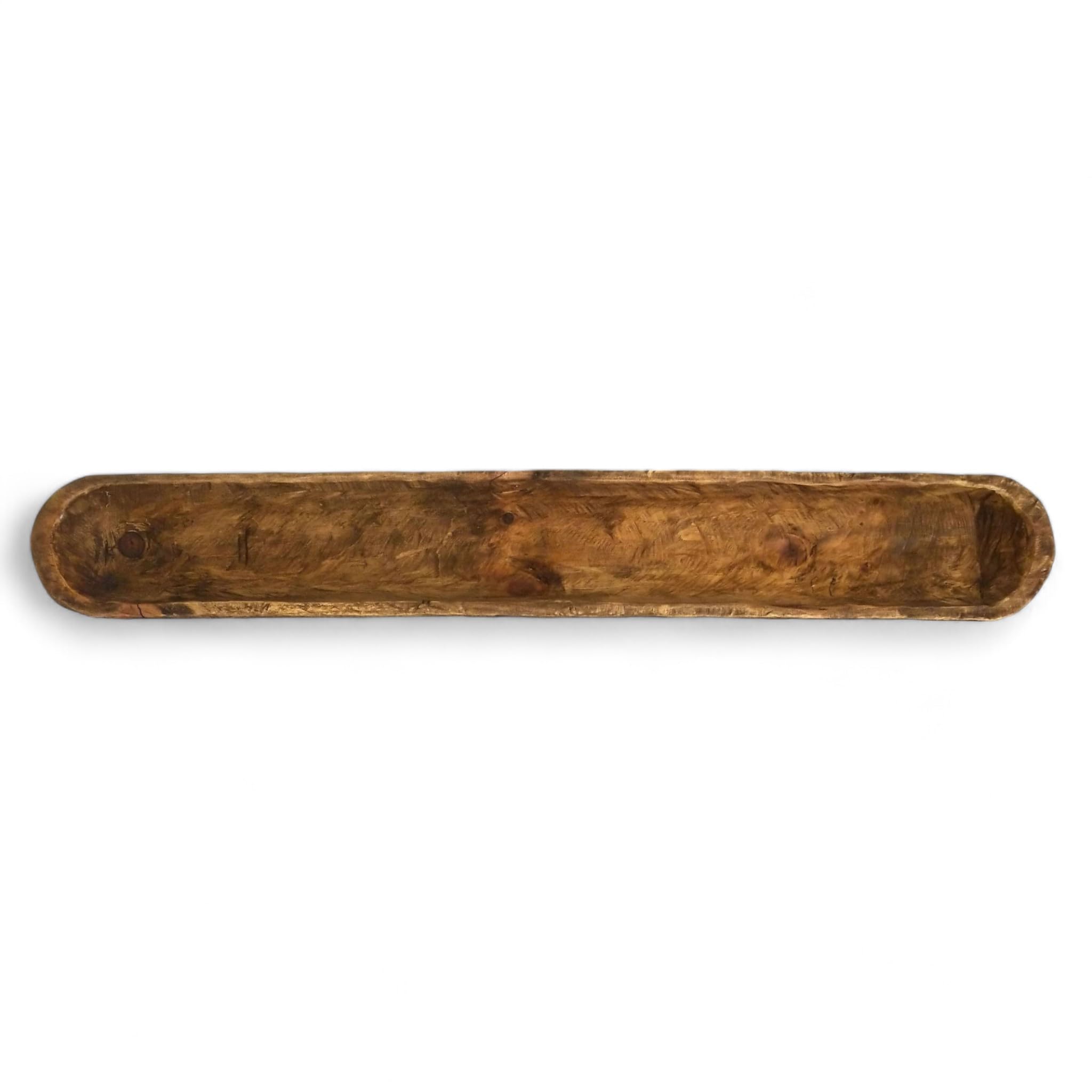 Decorative wooden bowl for table centerpiece display