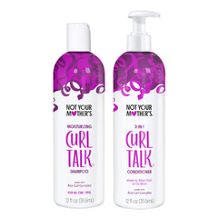 Not Your Mother's Curl Talk Shampoo bottle for frizz control