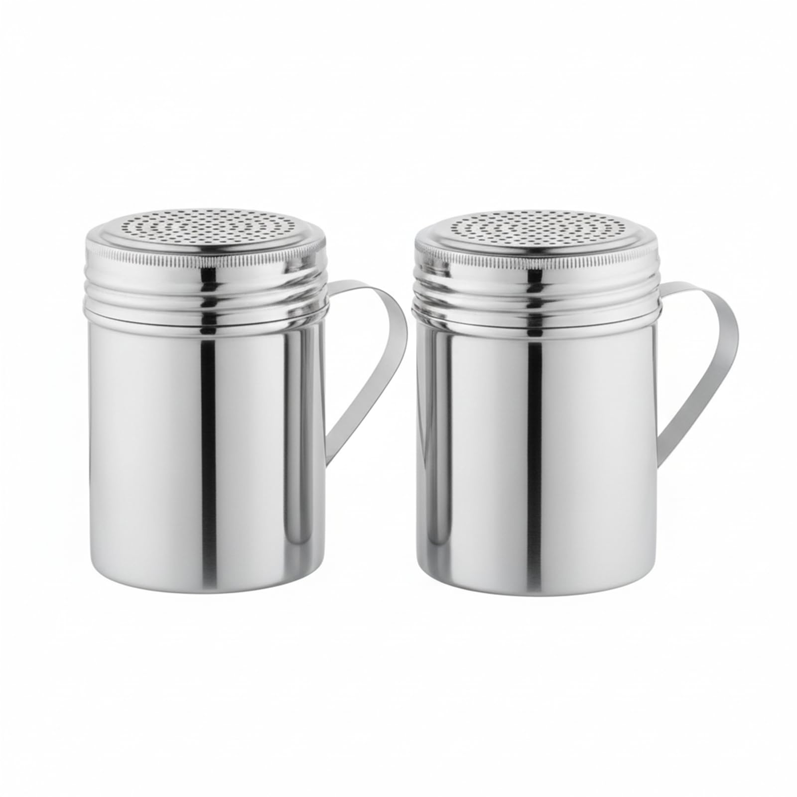 Notana stainless steel dredge shaker 2 pack with handle