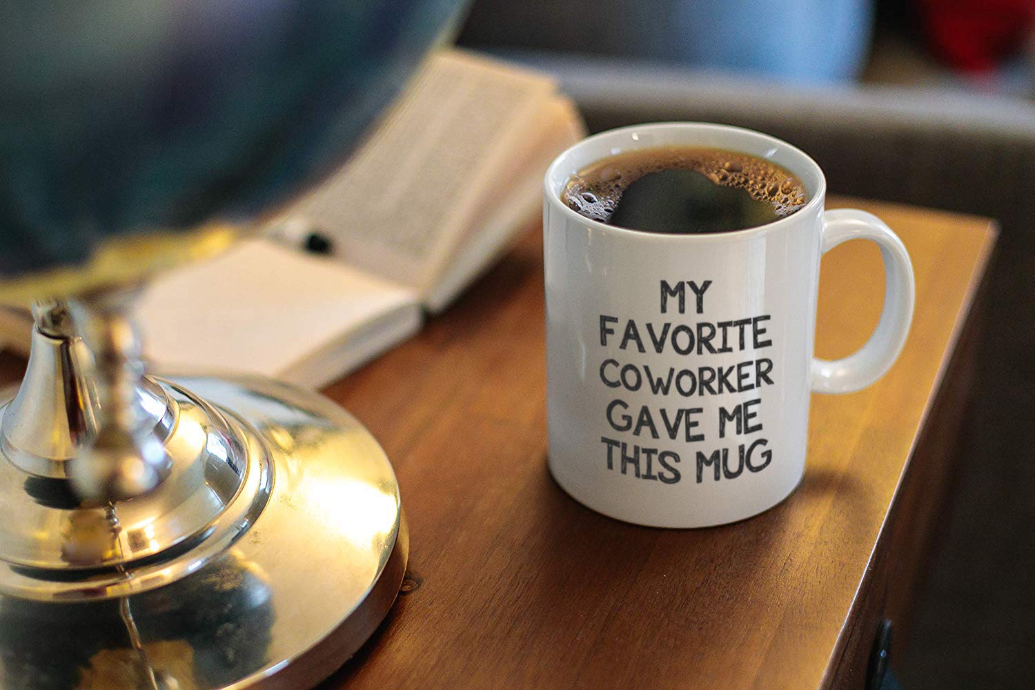 Carefully packaged novelty mug for gifts