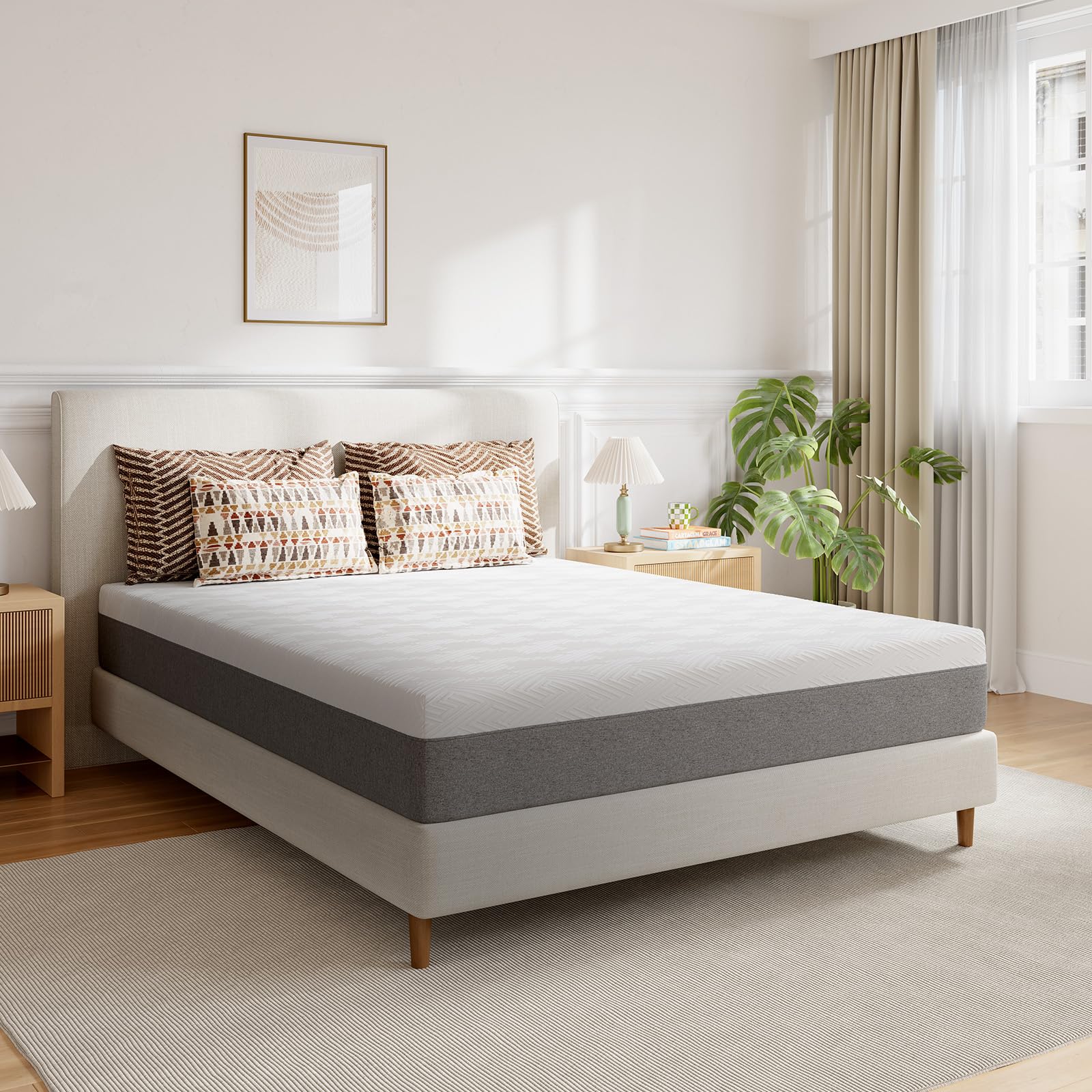 Boxed delivery packaging for king size mattress