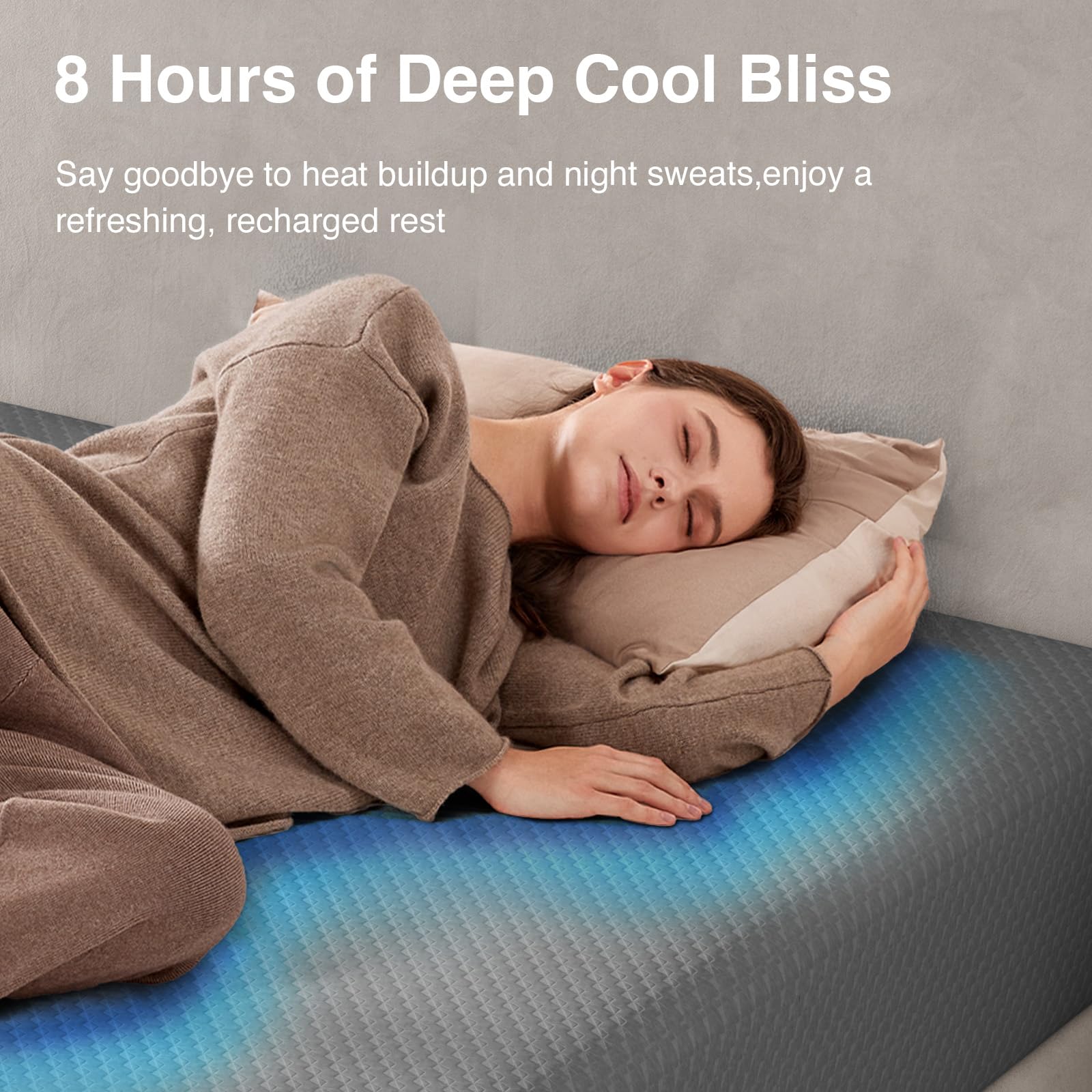 Natural fiber infused foam layer for freshness in Novilla mattress