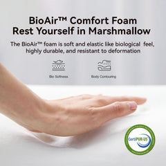 Plush Euro Top layer adds comfort to the Novilla Twin Mattress