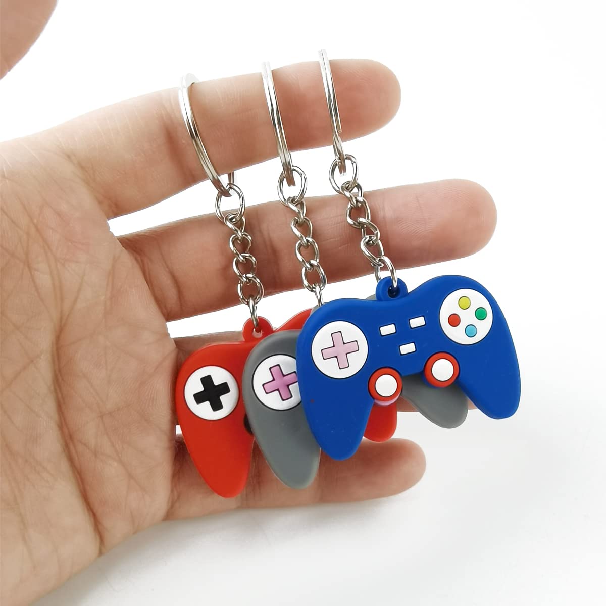 Small 1.9 x 1.4 inch controller keychain