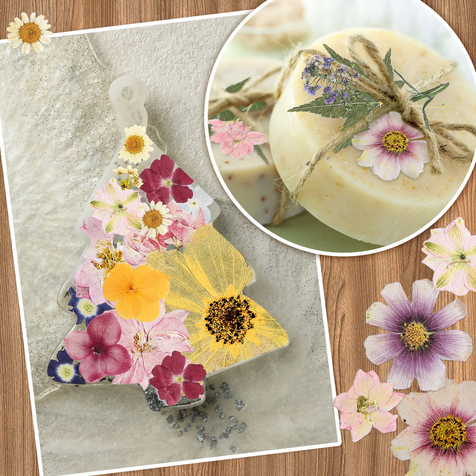 Packaging protects dried flowers during shipping