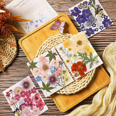 Assorted purple dried wildflowers for crafts by Nuanchu
