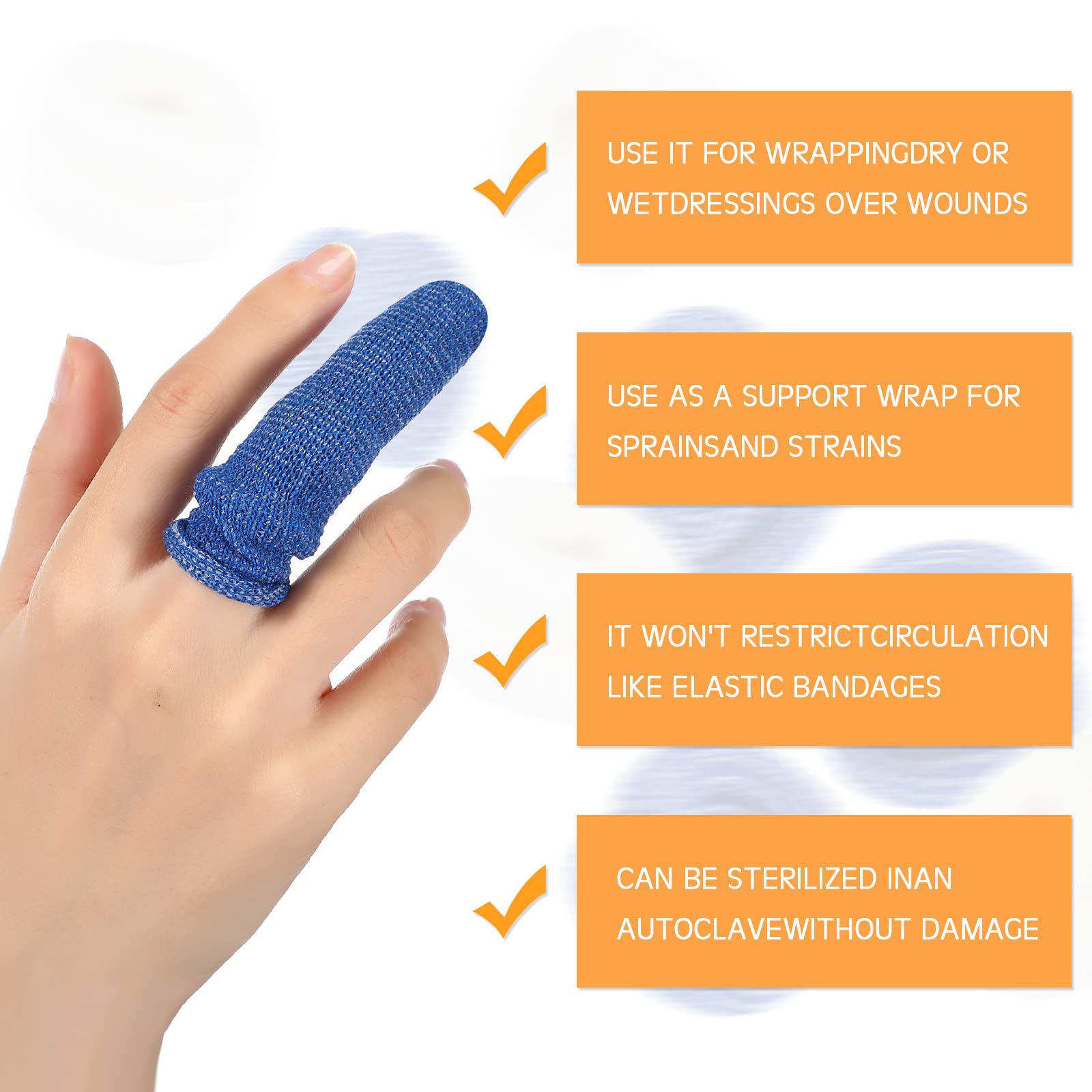 Nuanchu finger bandage for toes and fingers sports injuries