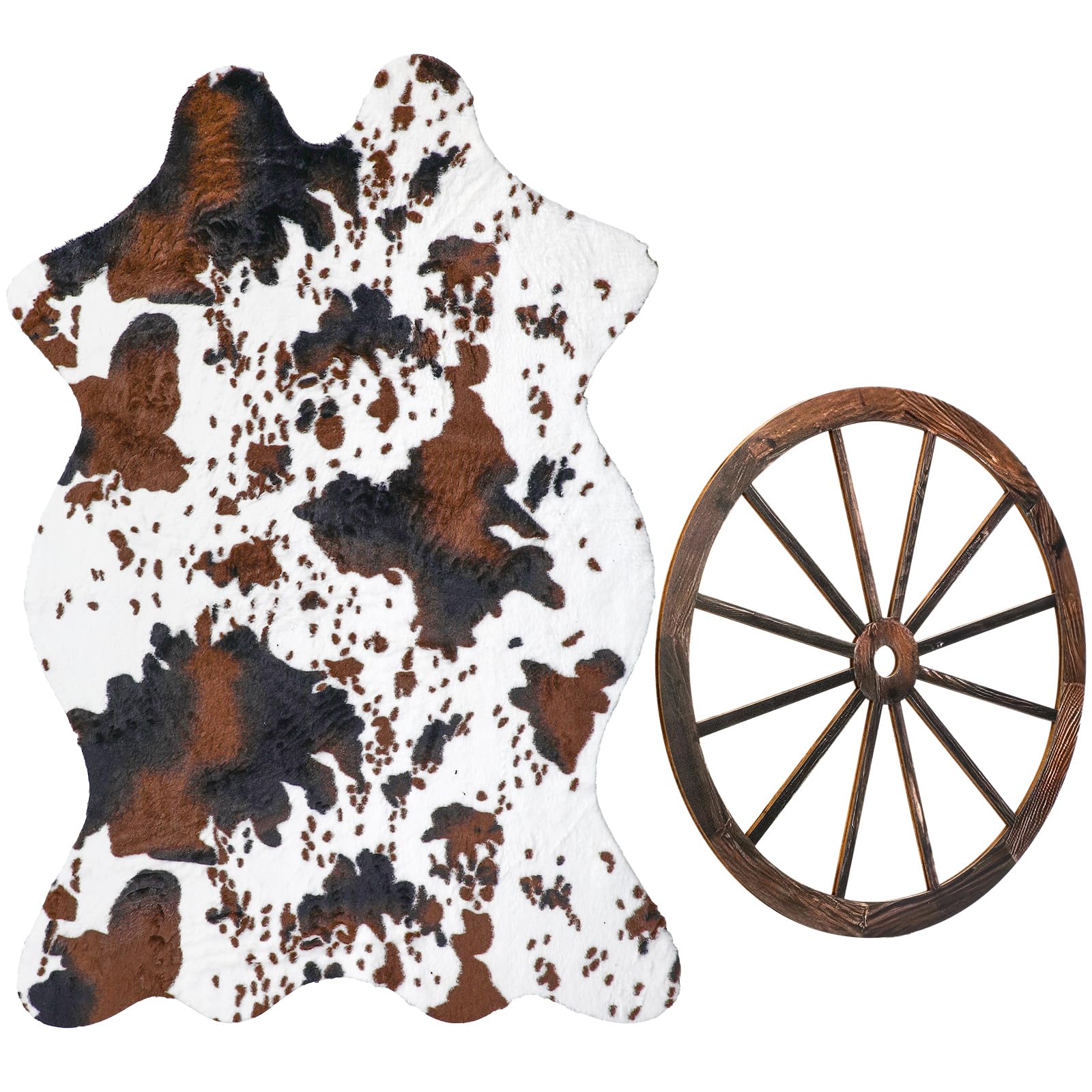 Vintage western party decor set by Nuanchu for cowboy theme