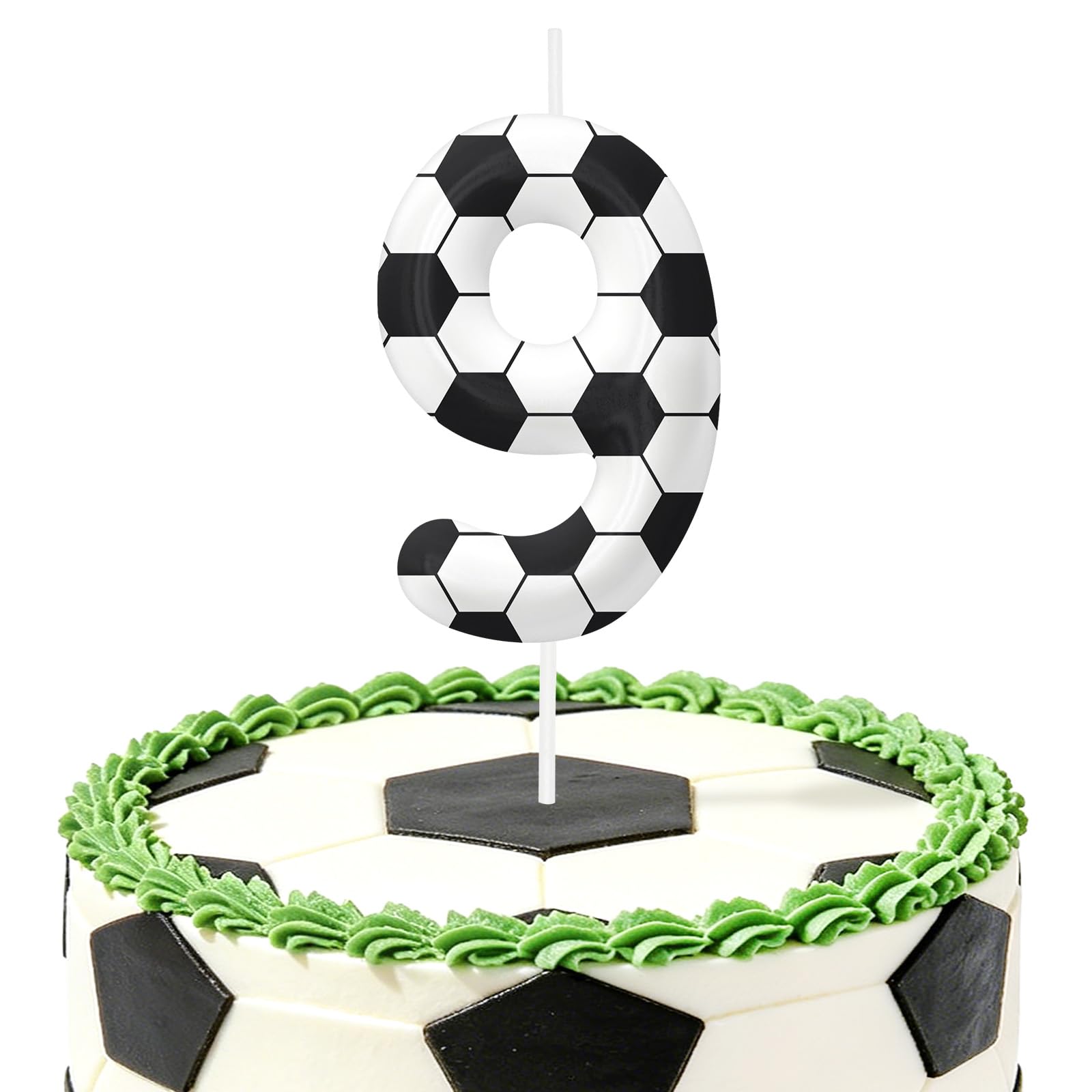 Number 9 Birthday Candles for cake topper