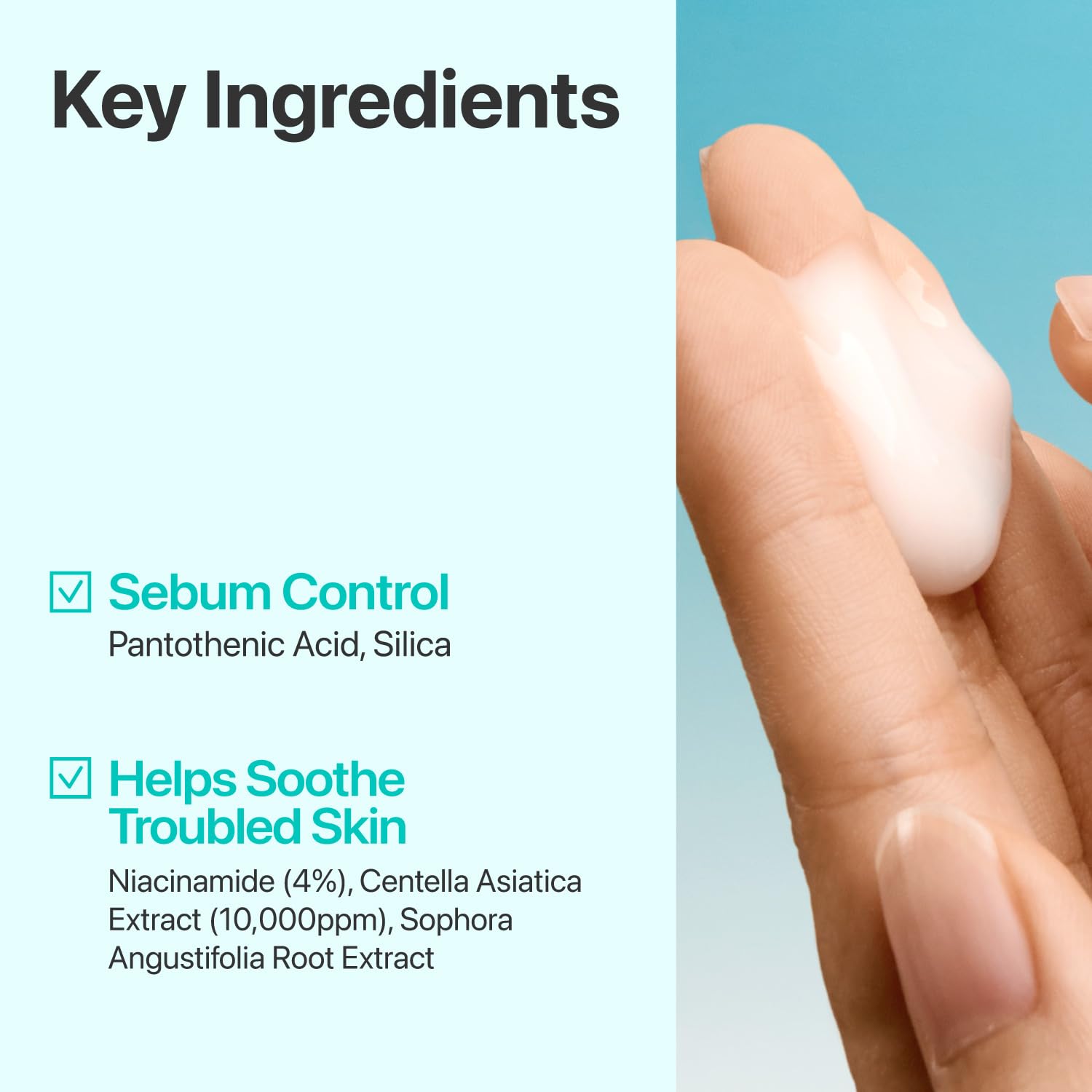 numbuzin No1 Pantothenic B5 Active Soothing Cream sleeping pack usage