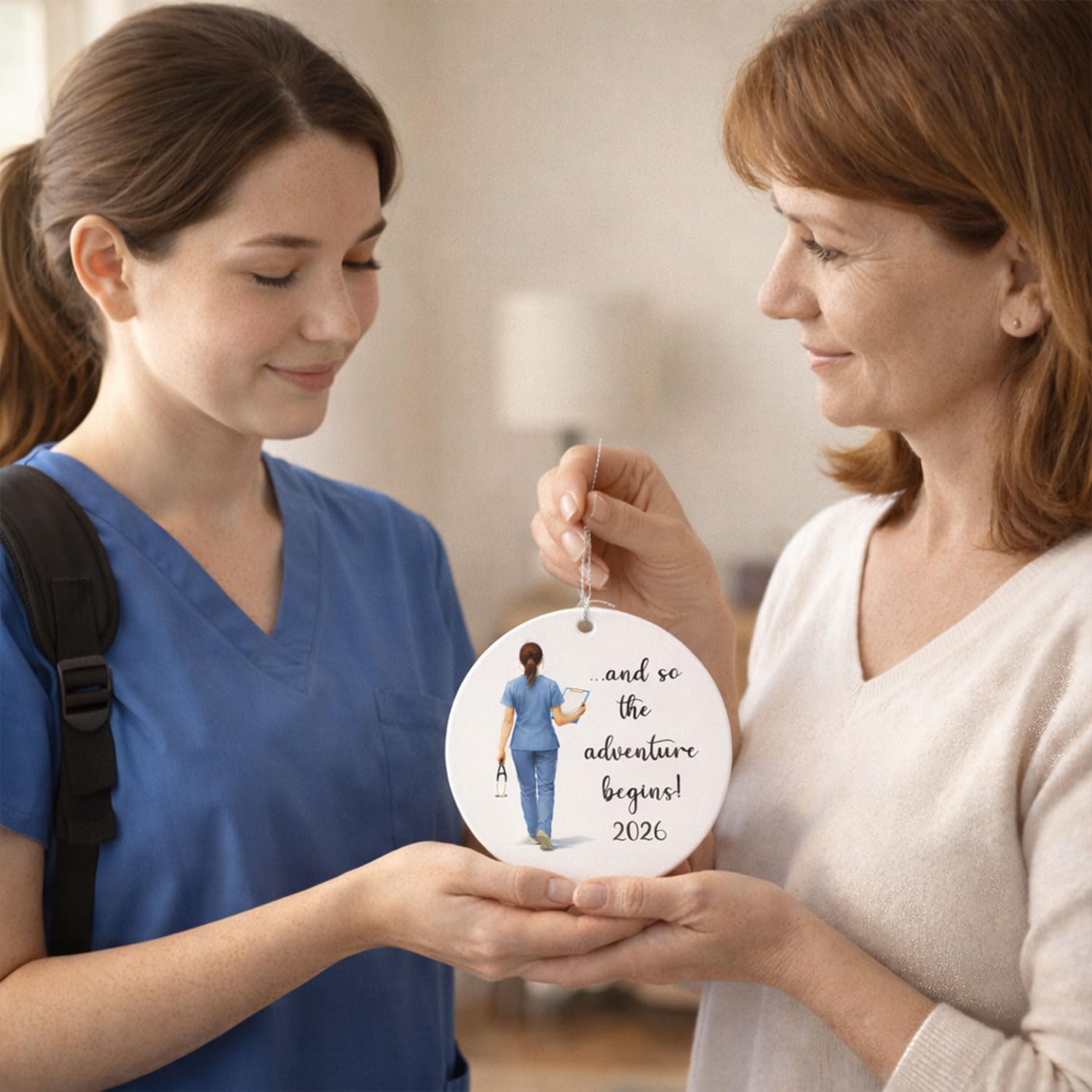 Nurse ornament Christmas product image display