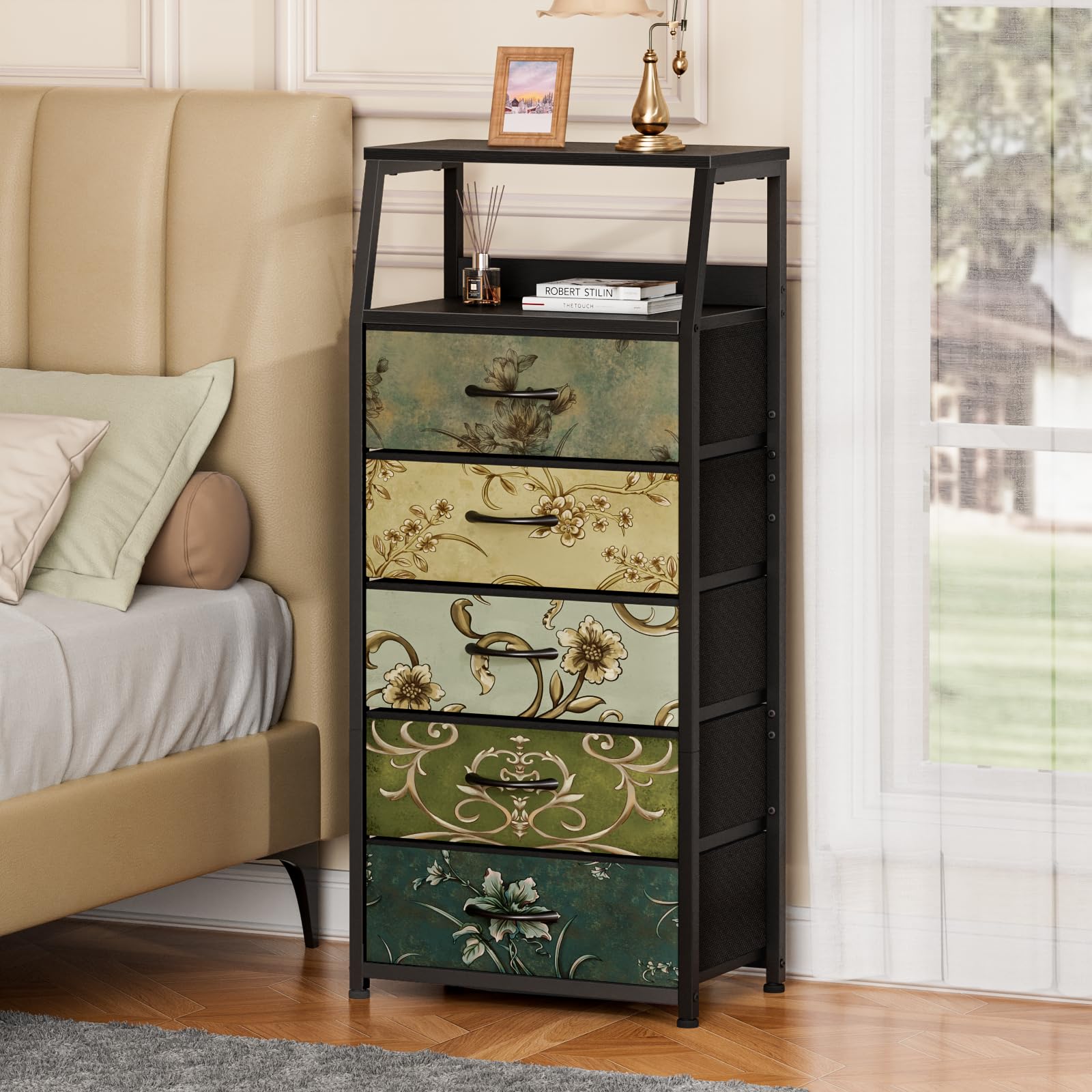 Furnulem storage dresser dimensions 11.5D x 16.1W x 43.3H