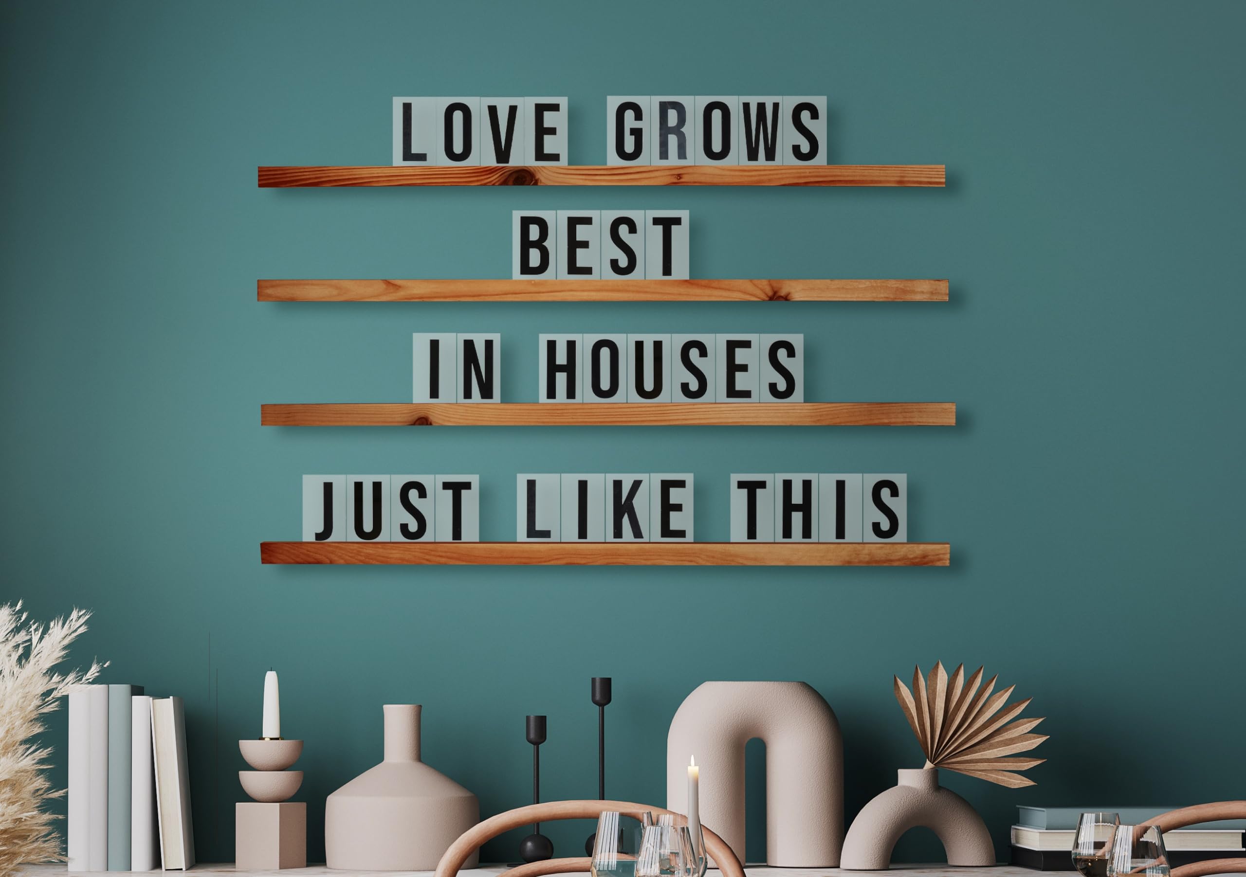 Kids room XL Letterboard display