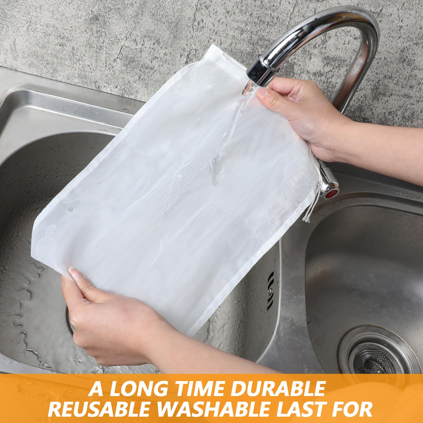 Nut milk bag nylon filter for yogurt and cheese