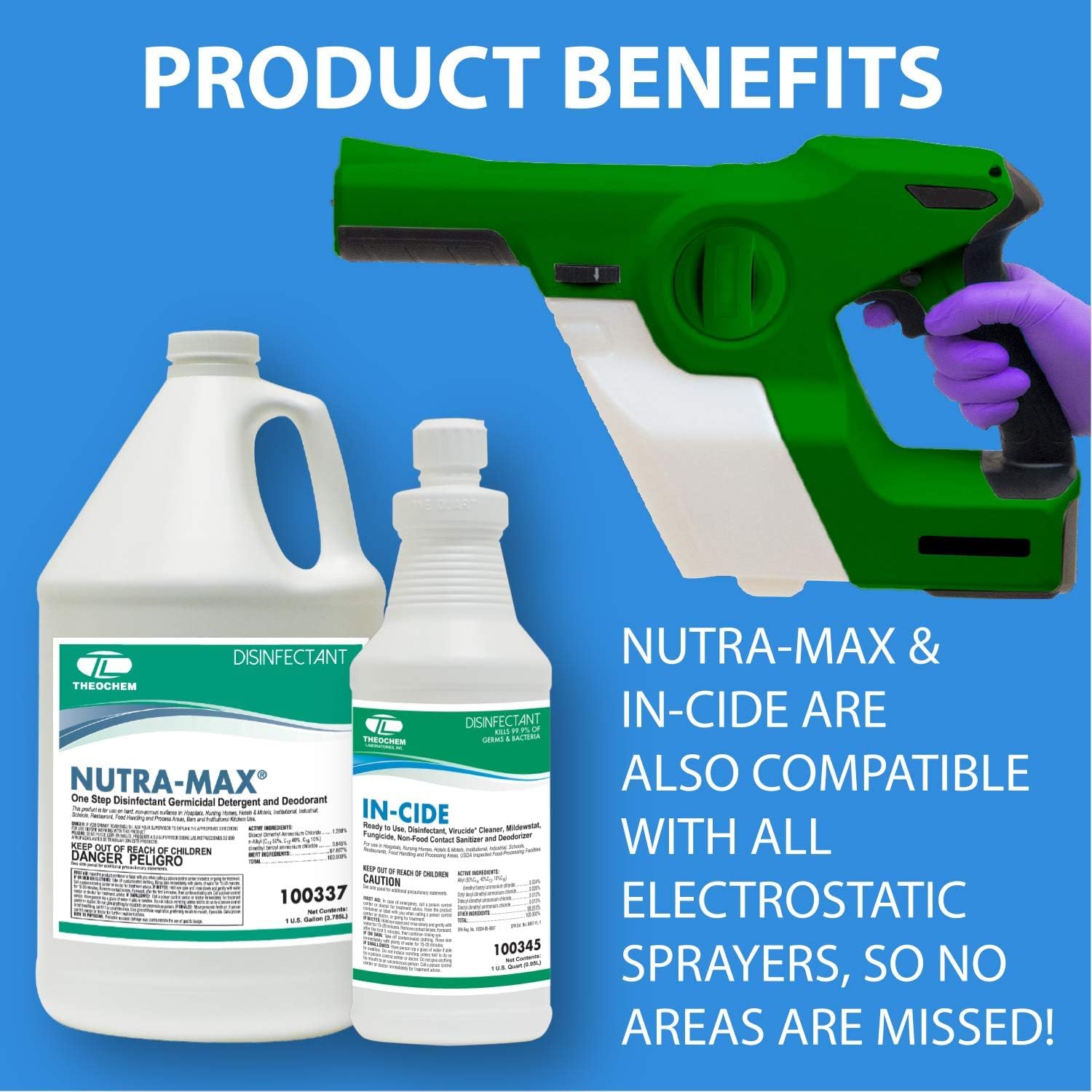 Made in USA Nutra-Max product label and safety data
