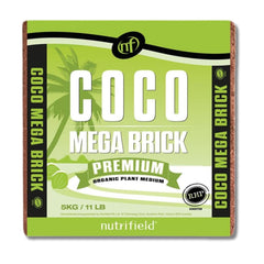 Nutrifield Coco Mega Brick 5kg compressed coco coir block